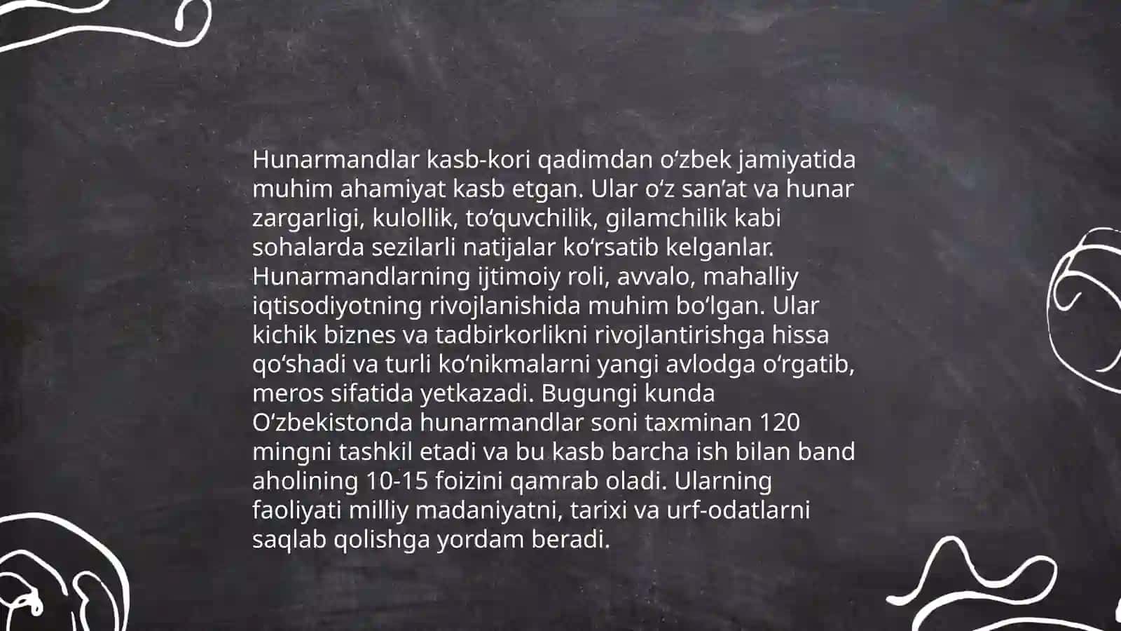 Hunarmandchilikning O'rta asrlarda rivojlanishi 4