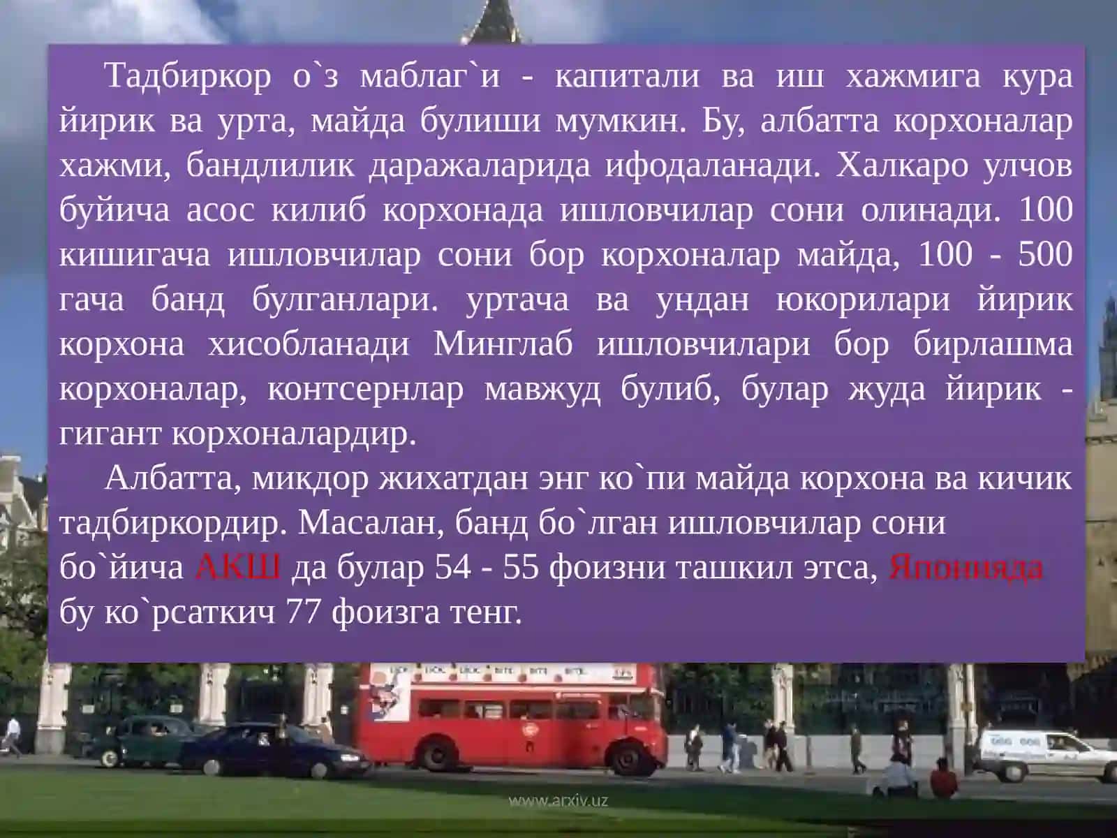 Кичик бизнес тадбиркорлиги 4