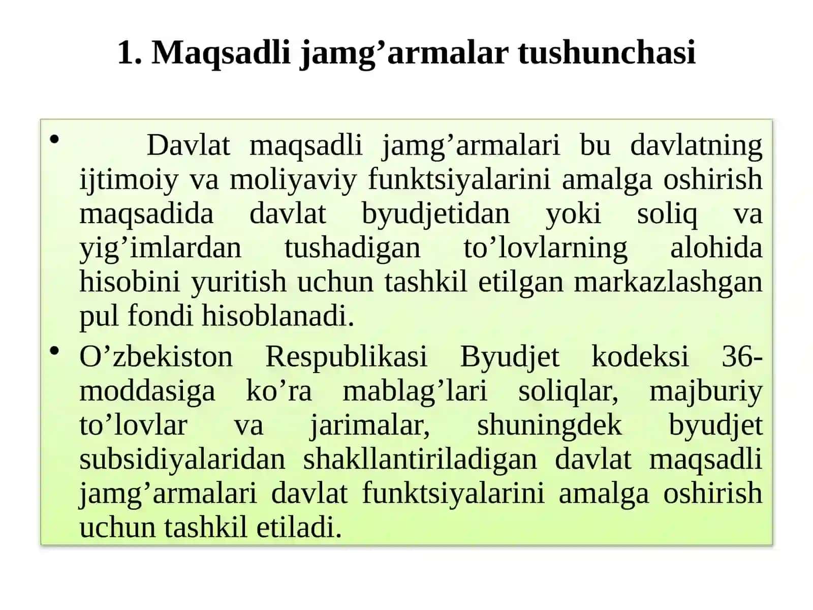 DAVLATNING MAQSADLI JAMG’ARMALARI 4