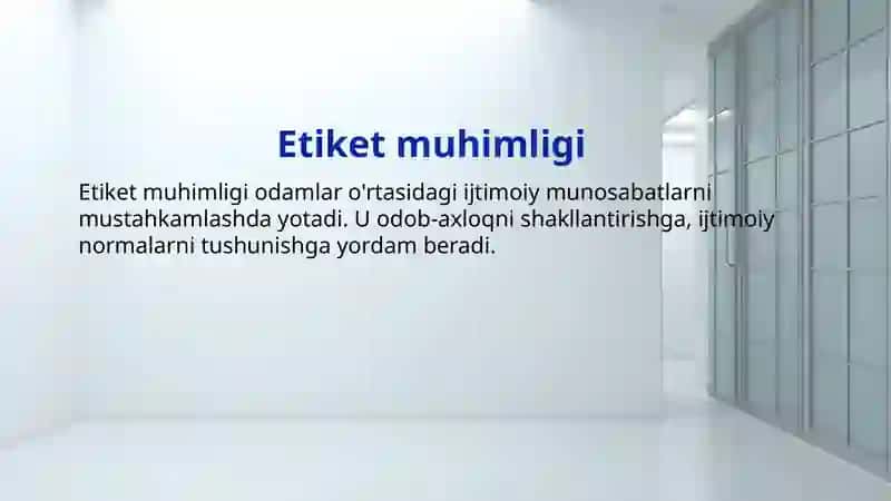 Etiket muammolari Qutadgʻubiligʼʼasarida 4