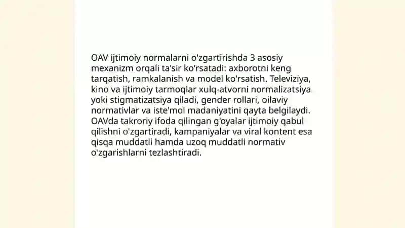 OAVning ijtimoiy ta'sir kuchi 4