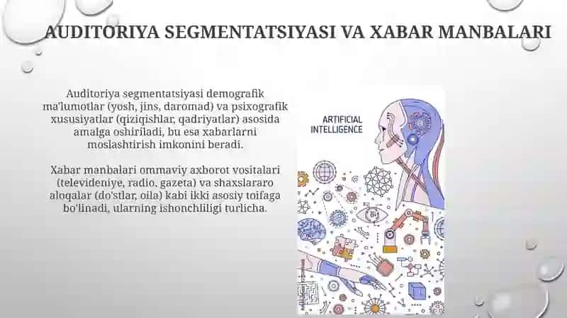 Axborot tarqatish usullari va ommaviy axborot vositalari 4