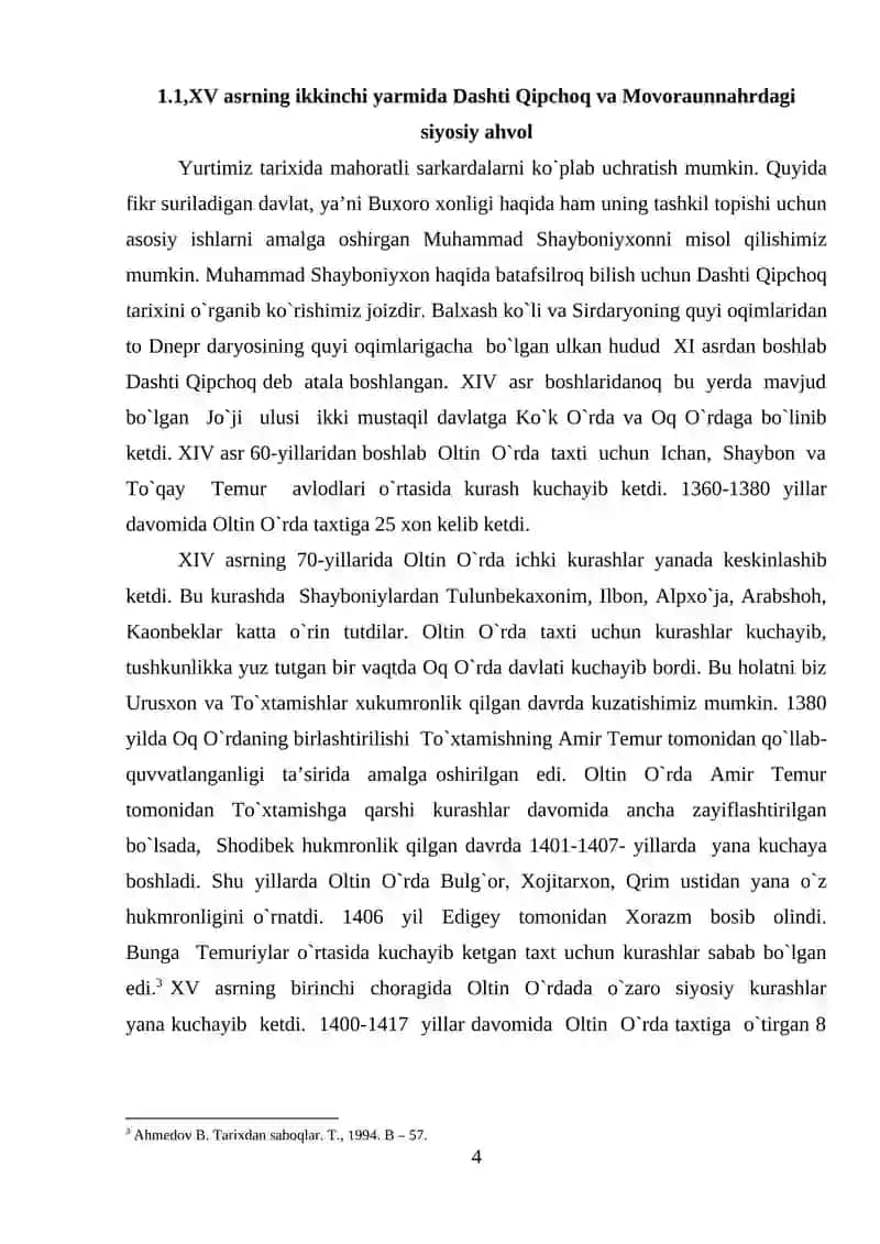 BUXORO XONLIGI 4