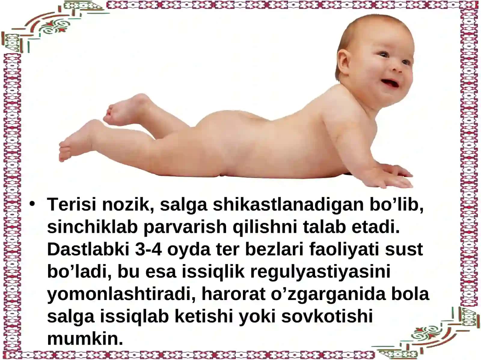 perinatal va chaqaloqlik davri psixologik rivojlanishga xos xuxuyatlari 4