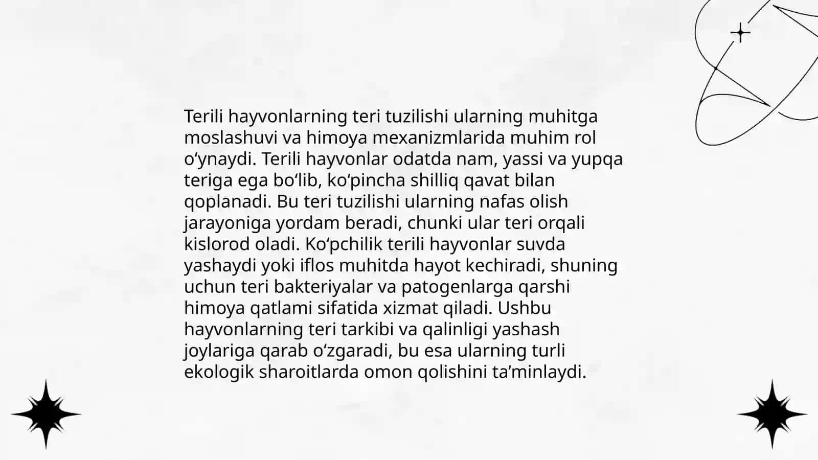 Terili hayvonlar anatomiyasi 4