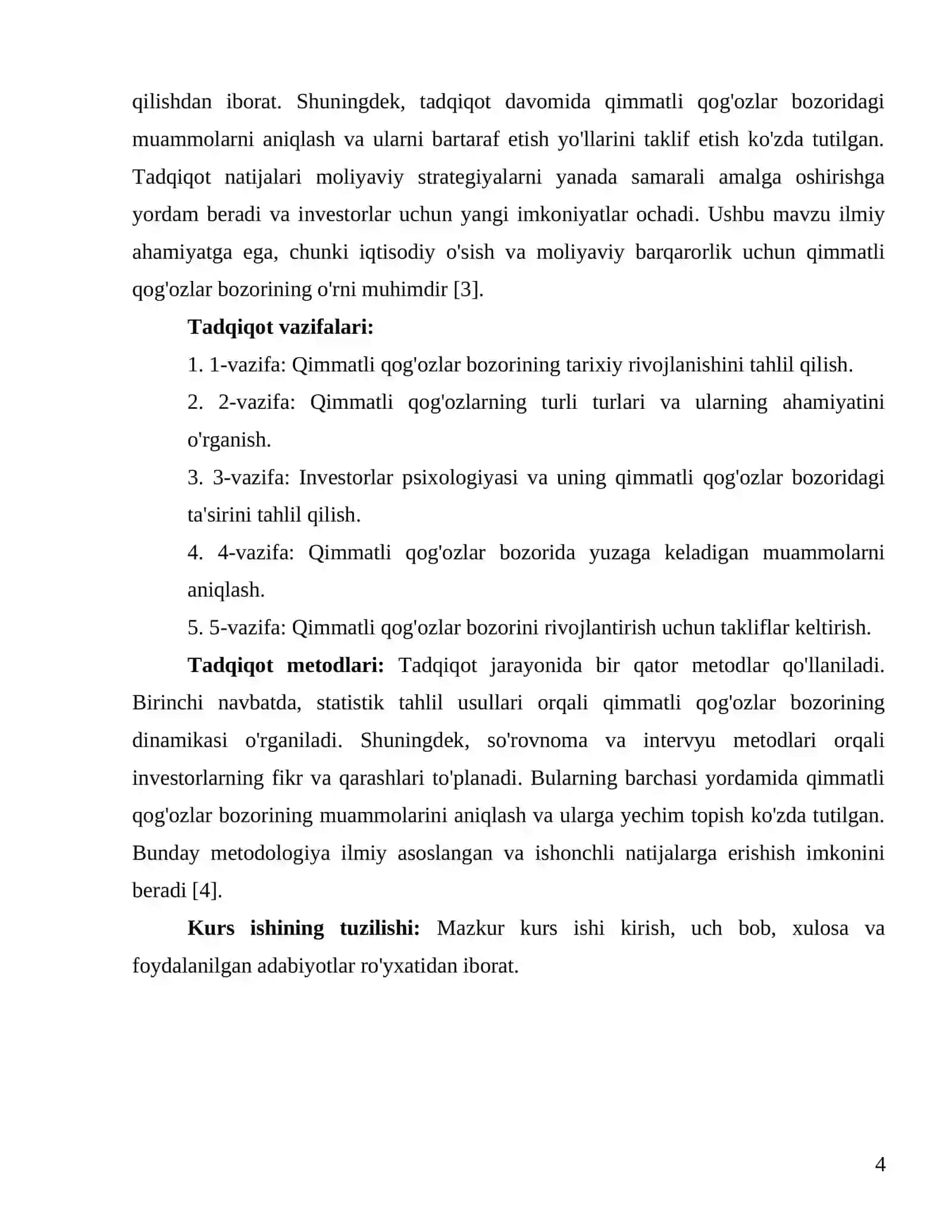 Qimmatli qogʻozlar 4