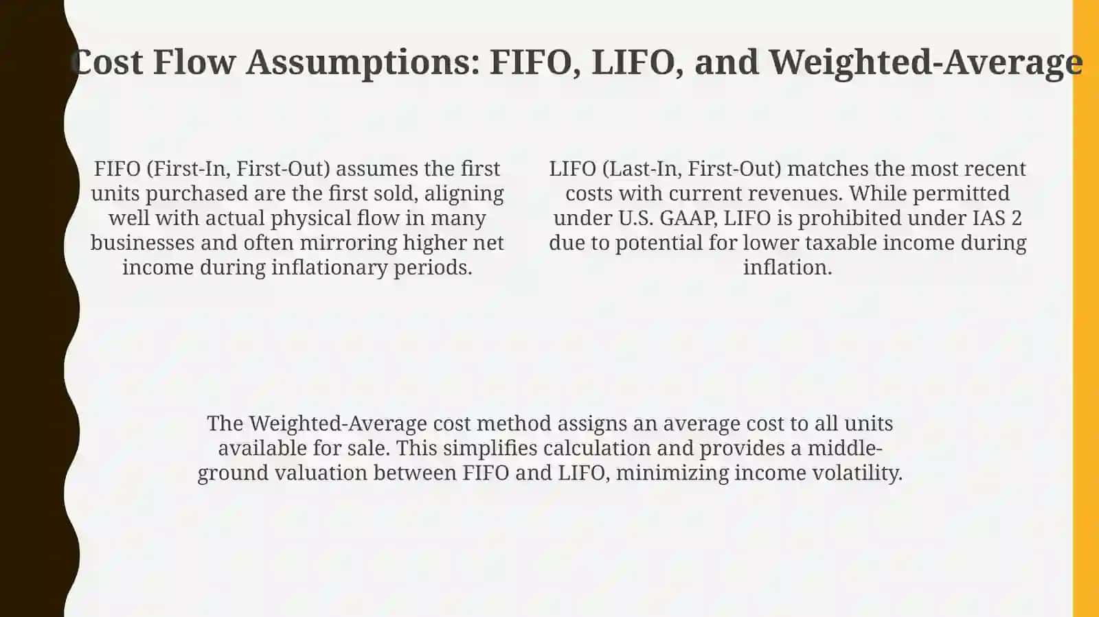 Inventory Costing Methods & Valuation 4