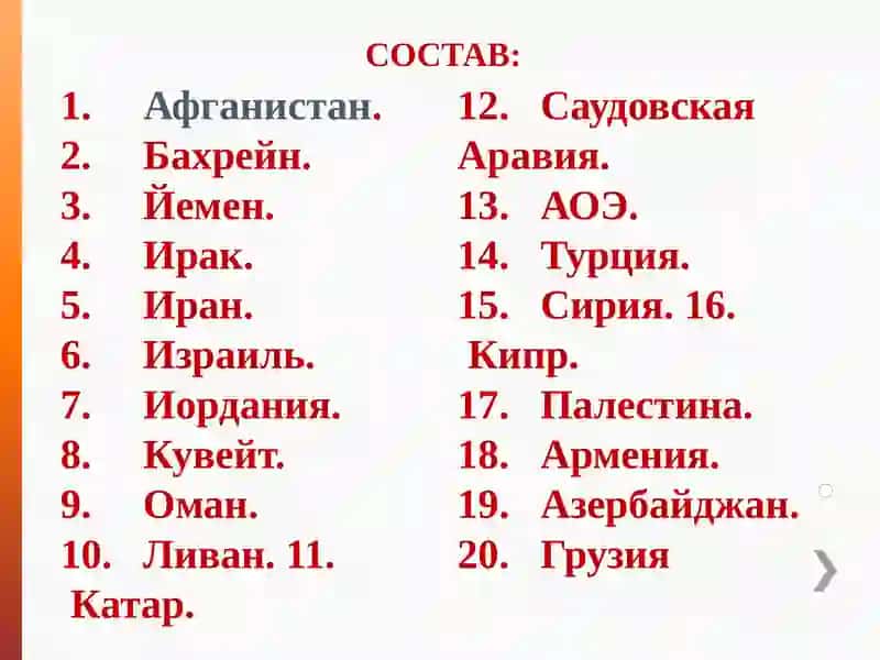 Юго-Западная Азия 4