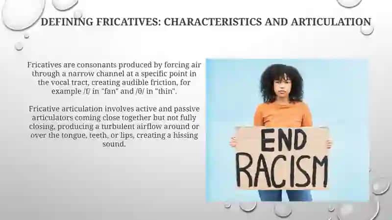 Fricatives and Affricates 4