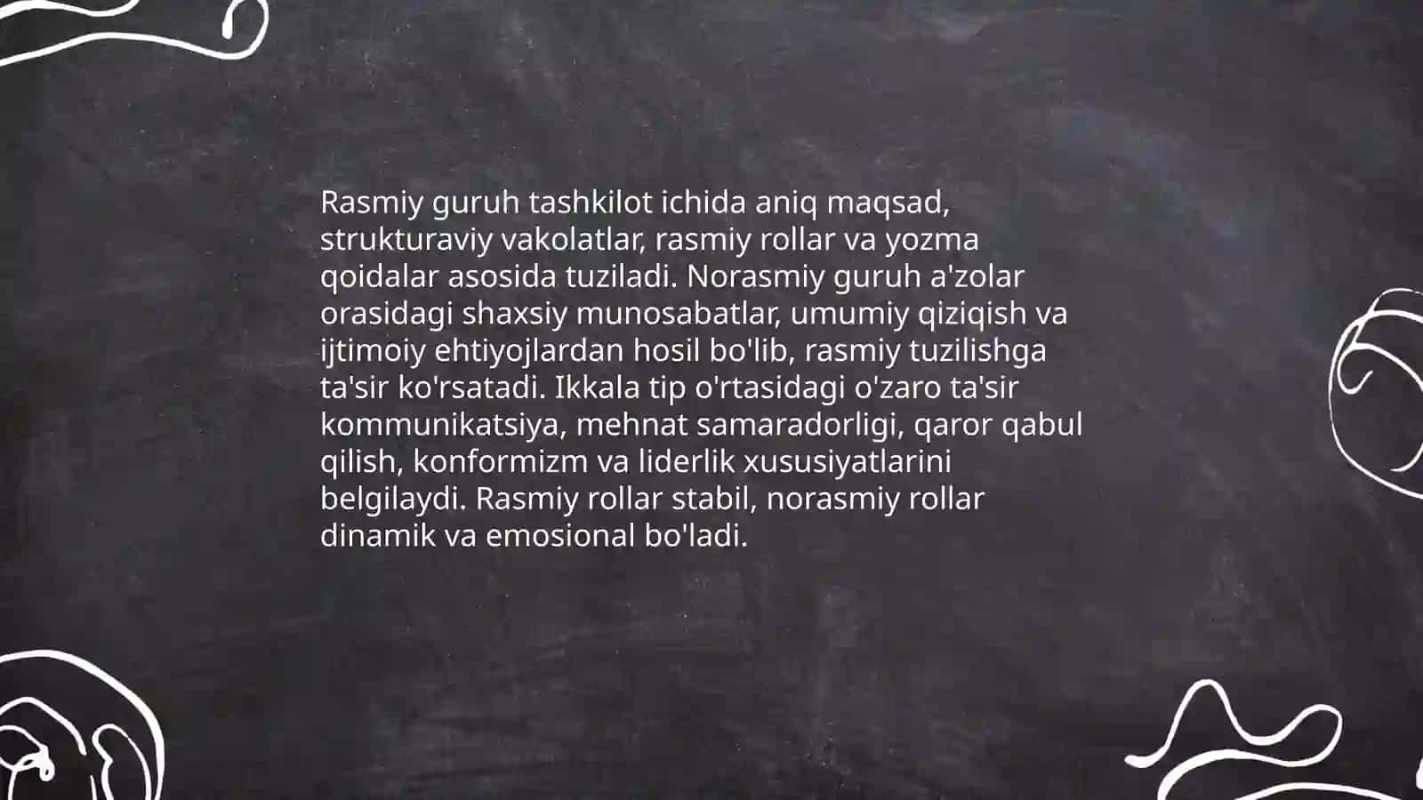 Jamoa va guruh psixologiyasi 4