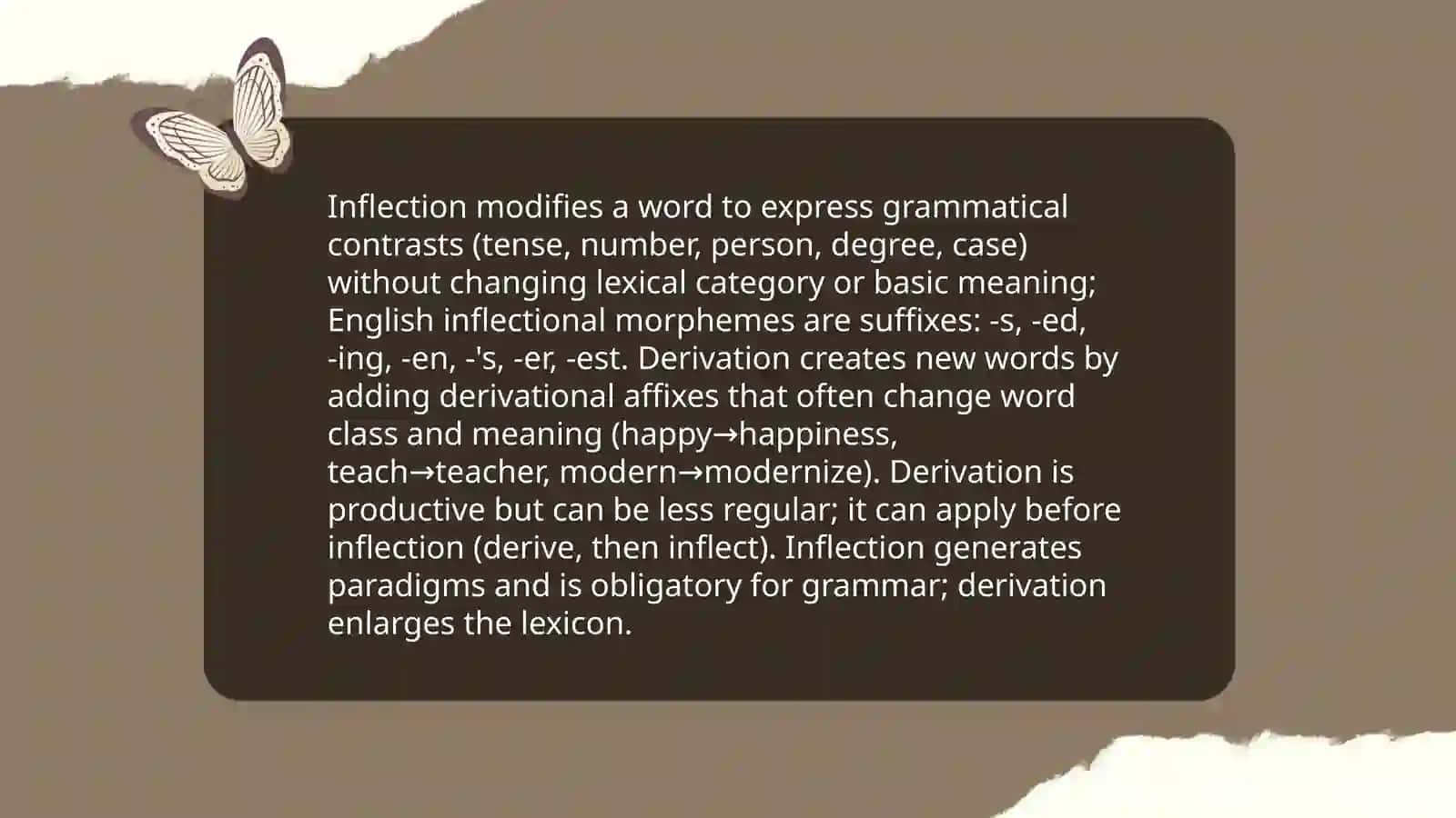 Word formation. Formation 4