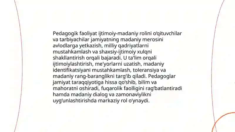 Pedagogik kasbining mohiyati 4