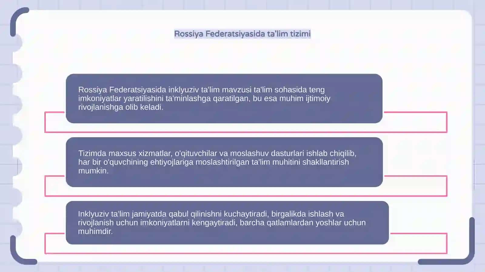 Rossiya Federatsiyasida inklyuziv ta'lim 4