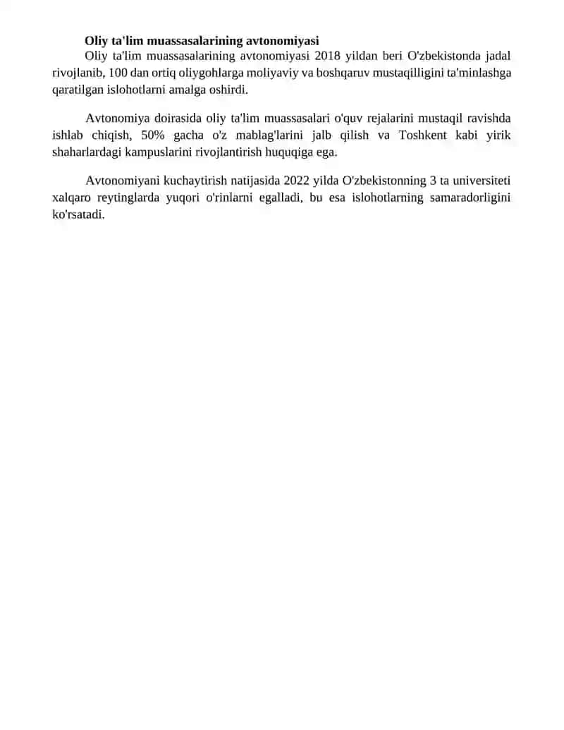 Innovatsiyalar va texnologiyalar 4