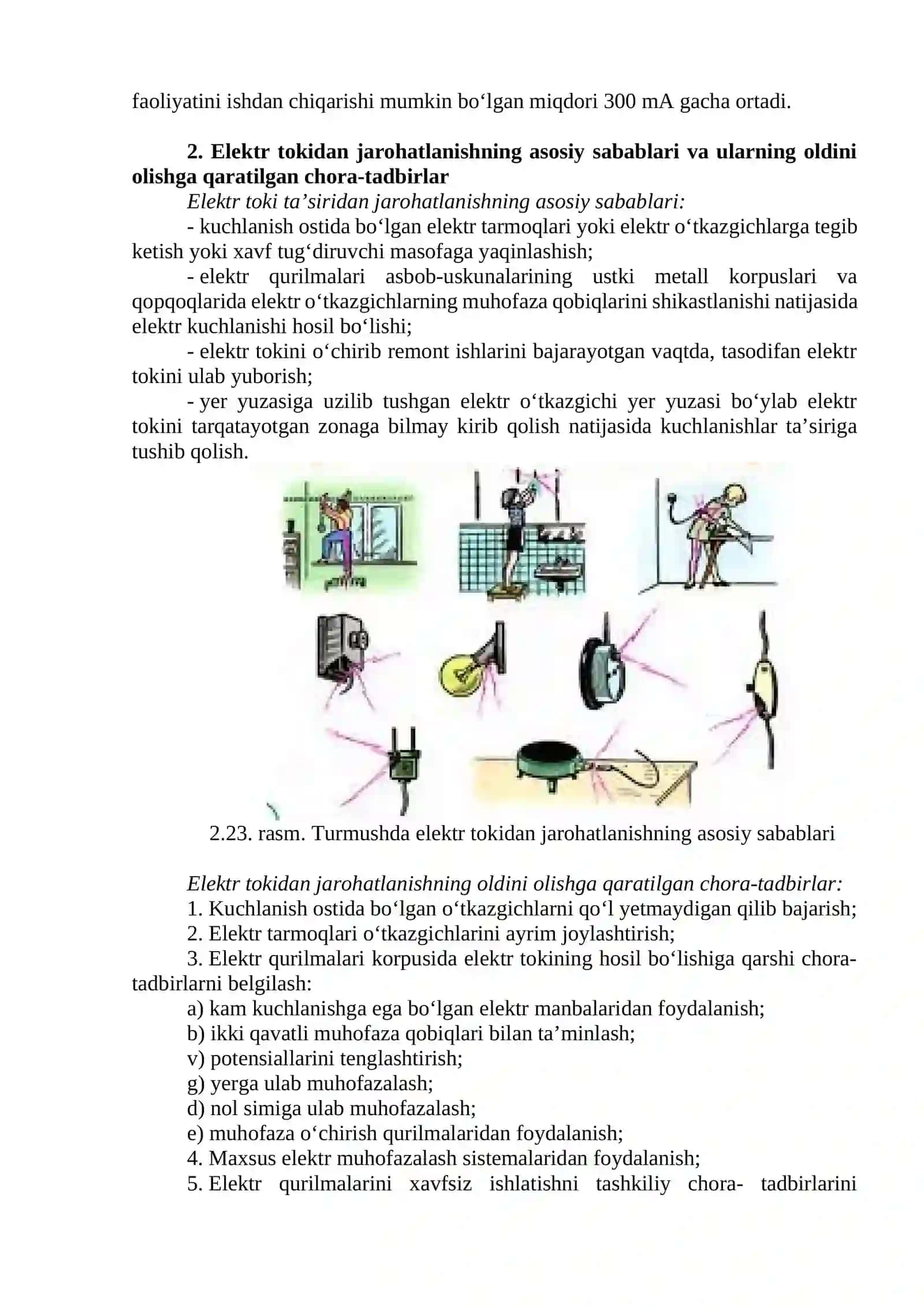 Elektr va texnika xavfsizlik asoslari 4