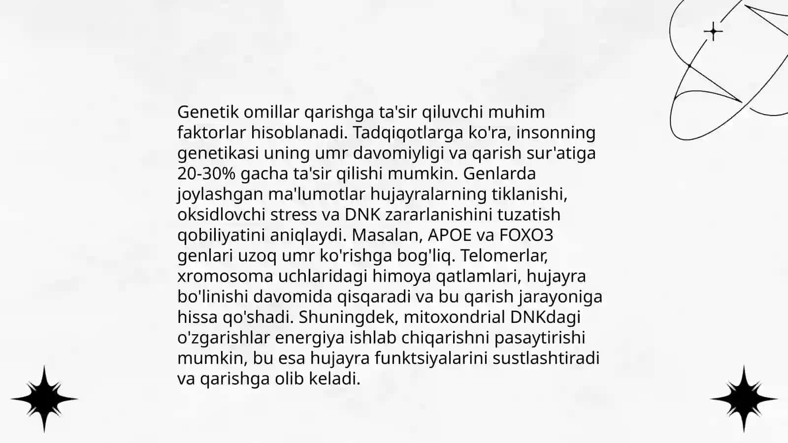 Qarish jarayonining kechishi va davriyligi 4