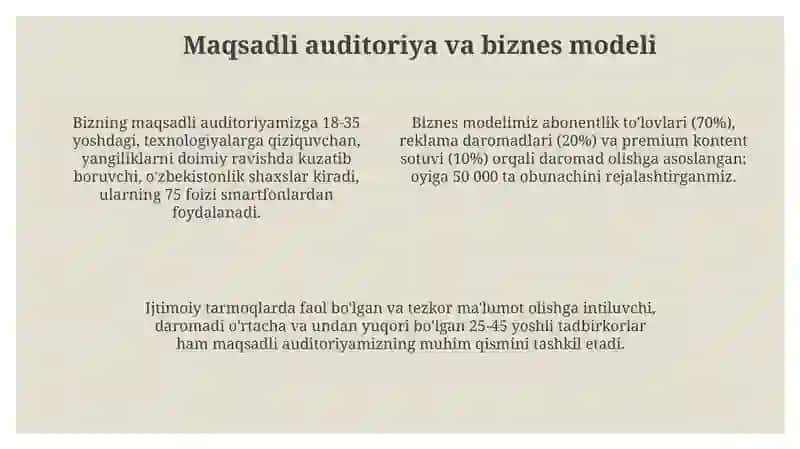 Sohaning innovatsion yangiliklari 4