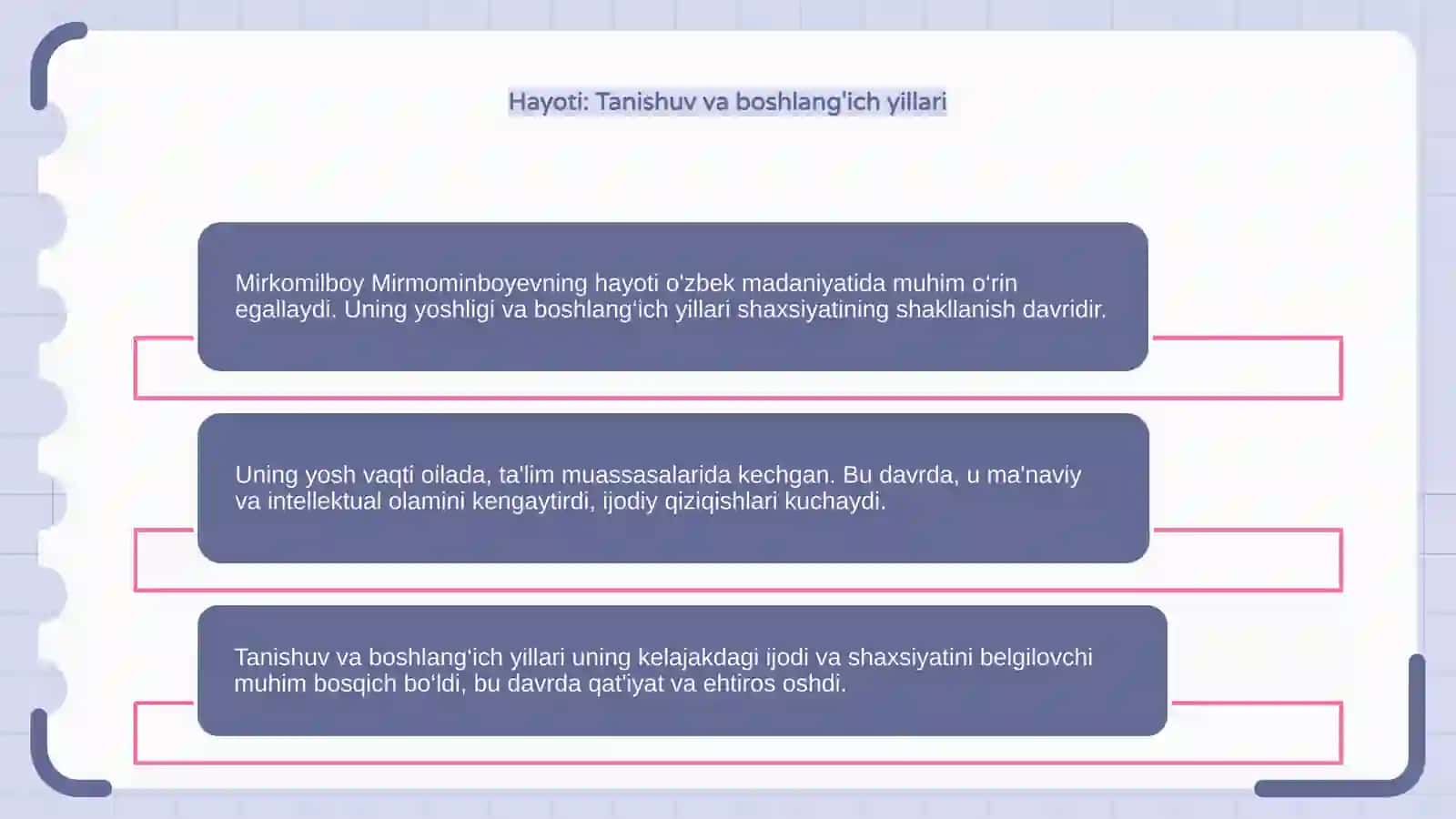 Mirkomilboy Mirmominboyev hayoti va ijodi 4