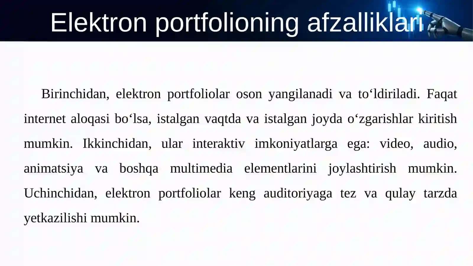 Elektronportfolioniyaratishvabaholash 4