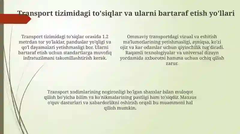 Inklyuziv turizmda transportning ahamiyati 4