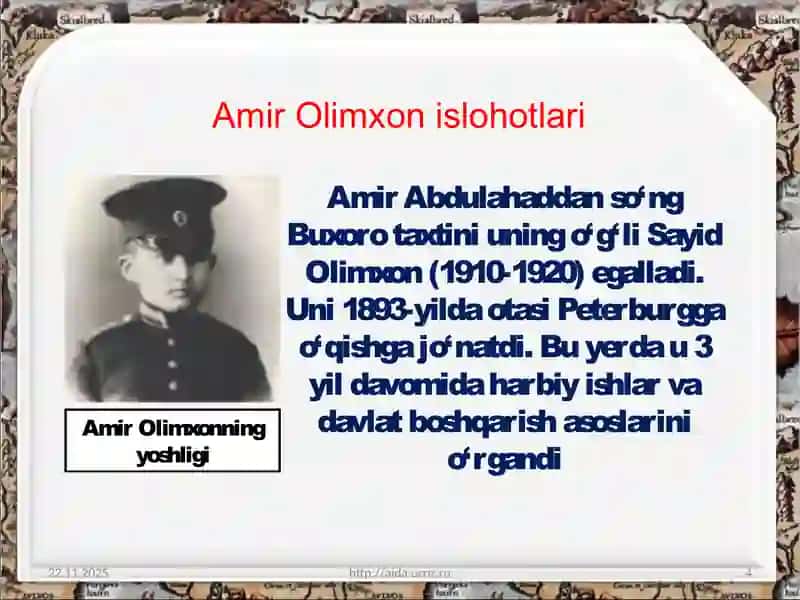 Yosh Buxoroliklar Harakati va Islohotlari 4