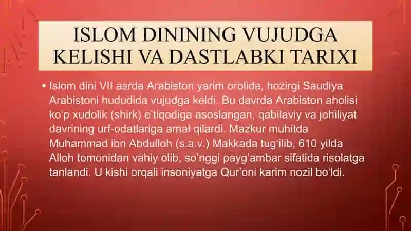Islomning Markaziy Osiyoga tarqalishi 4