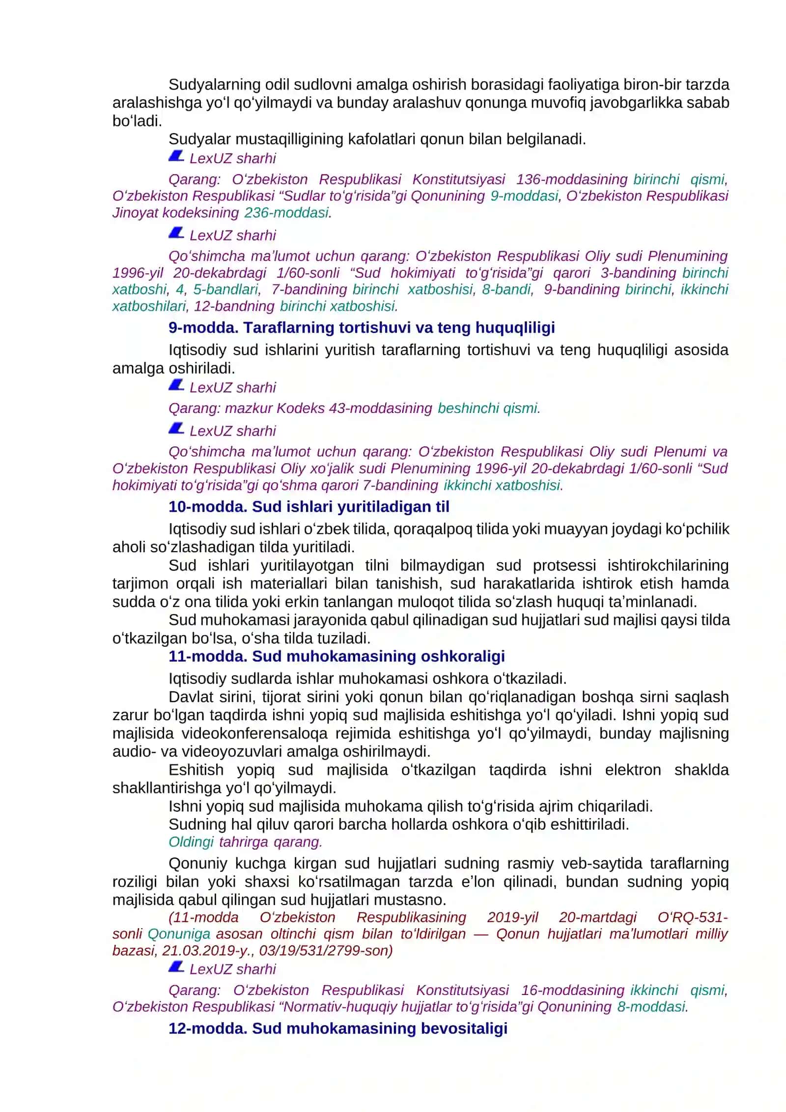 Oʻzbekiston Respublikasining Iqtisodiy protsessual kodeksi 4