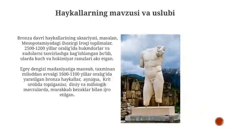 Bronza davrida yaratilgan bronza haykallar 4