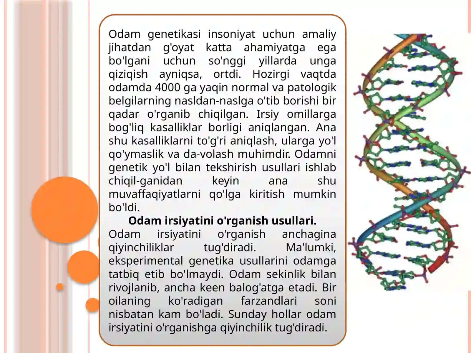 Odamlar genetikasi 4