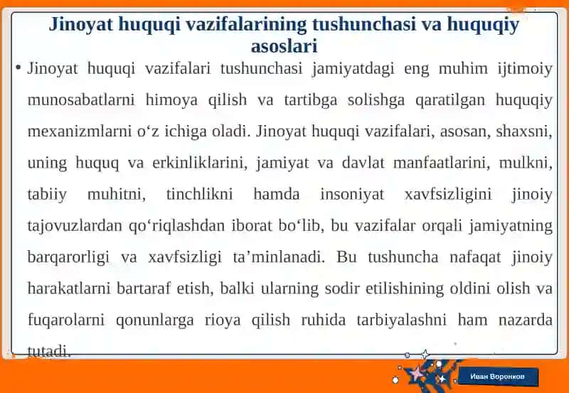 Jinoyathuquqivazifalari 4