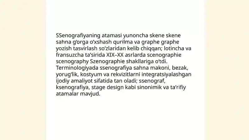Ssenografiyaning yuzaga kelishi 4