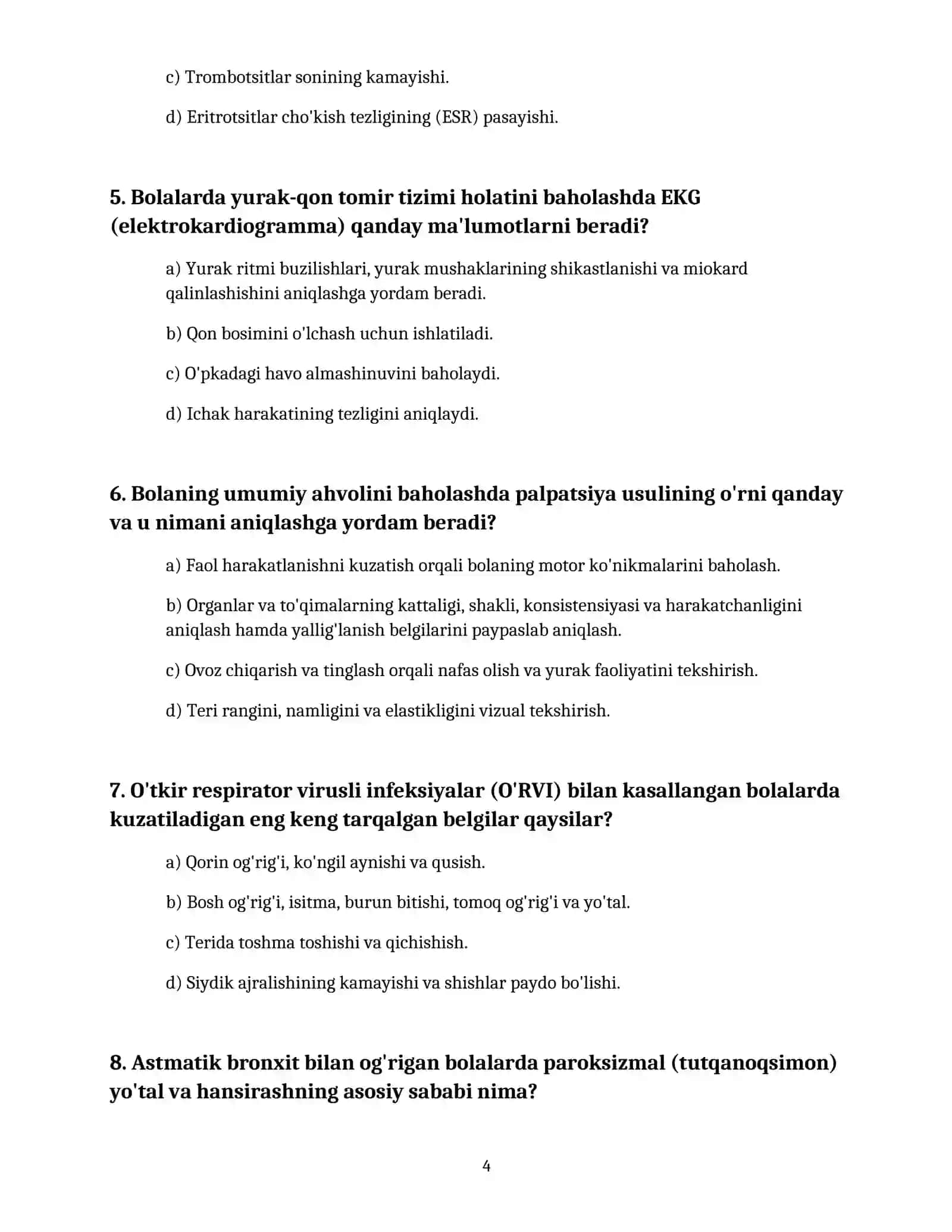 Bolalar kasalliklari propedevtikasi 4