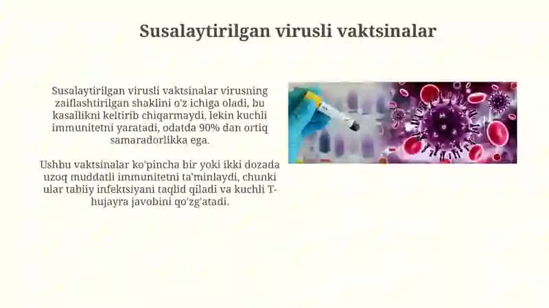 Viruslarga qarshi vaksina turlari 4