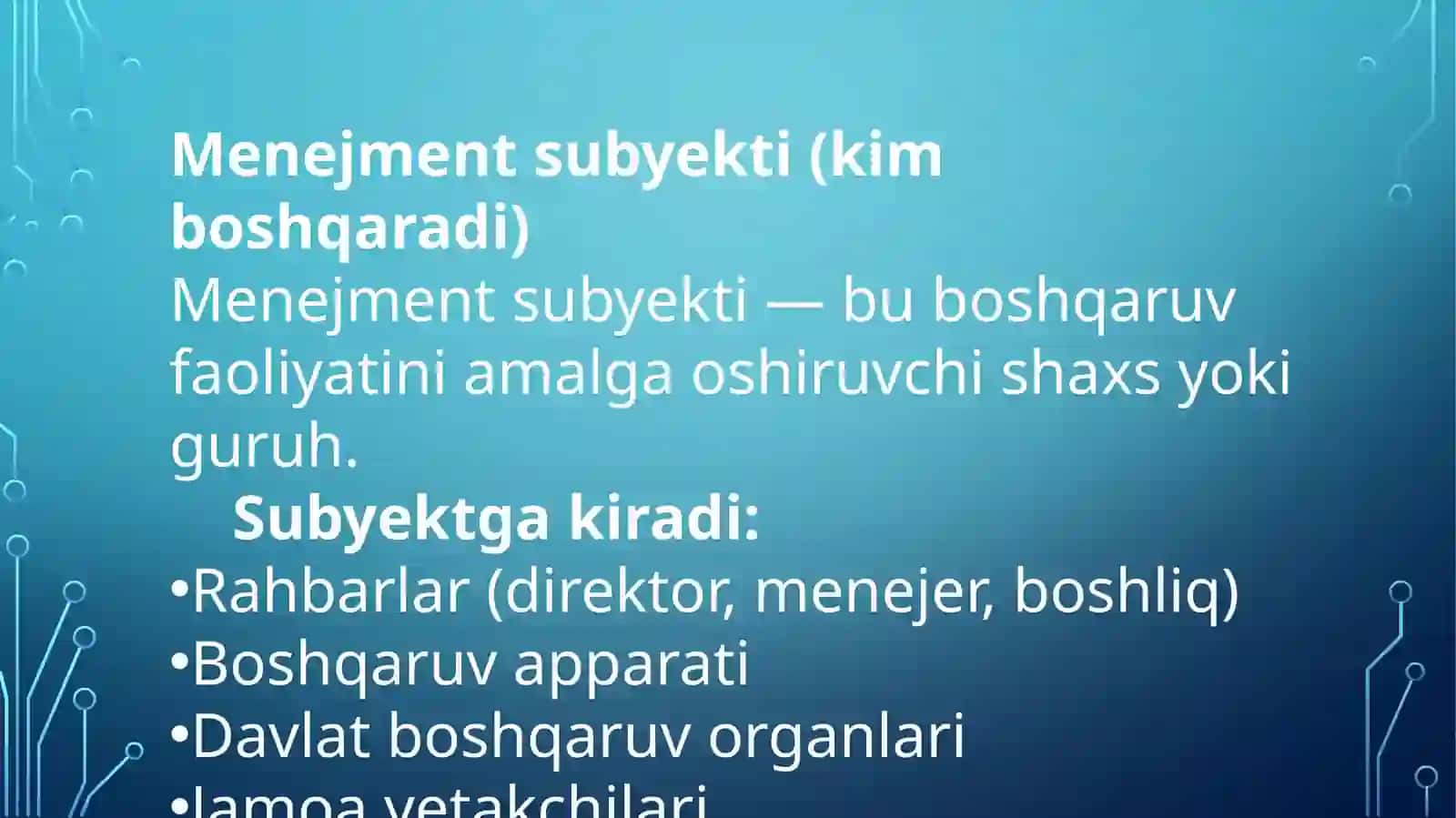 Menejment obyektiv va subyektiv 4