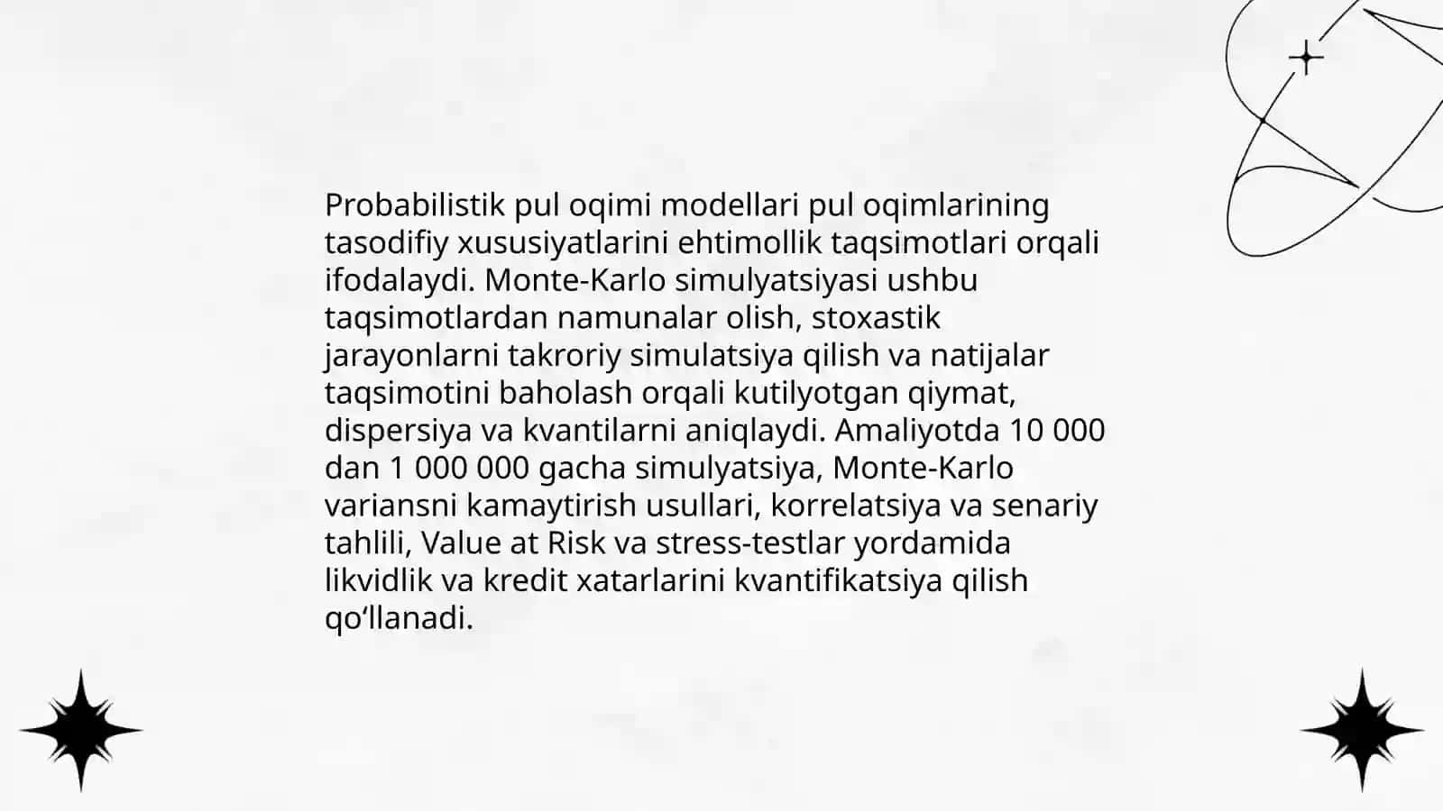 Pul oqimlarining modellari va xalqaro amaliyot 4