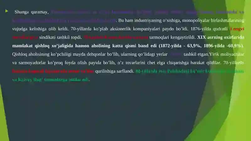 Yevropa va AQSH XIX asrning oxiri- XXasr boshida 4