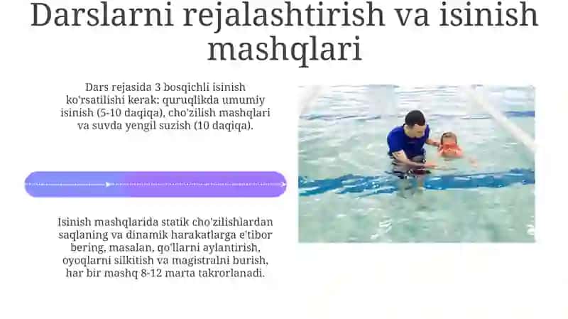 Suzish usullari texnikasini o'rgatish 4