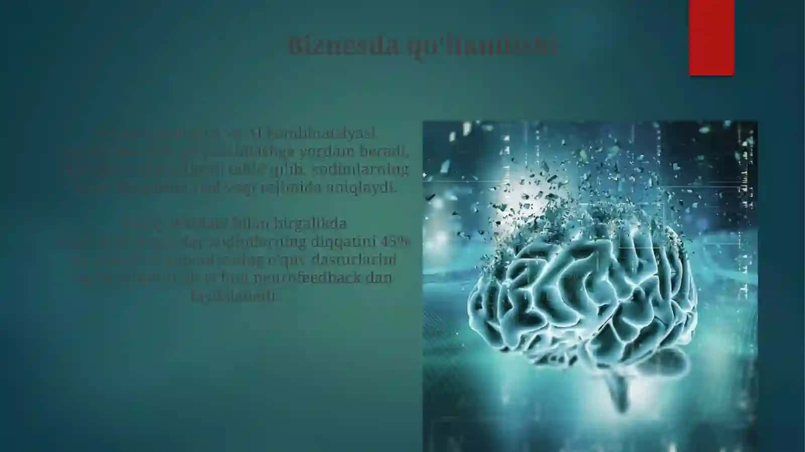 Neyrotexnologiya va sun'iy intellekt 4