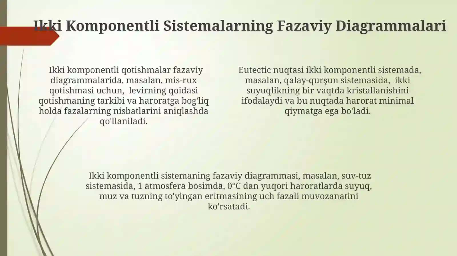 Ikki komponntli sistemalarning holat diagrammalari 4
