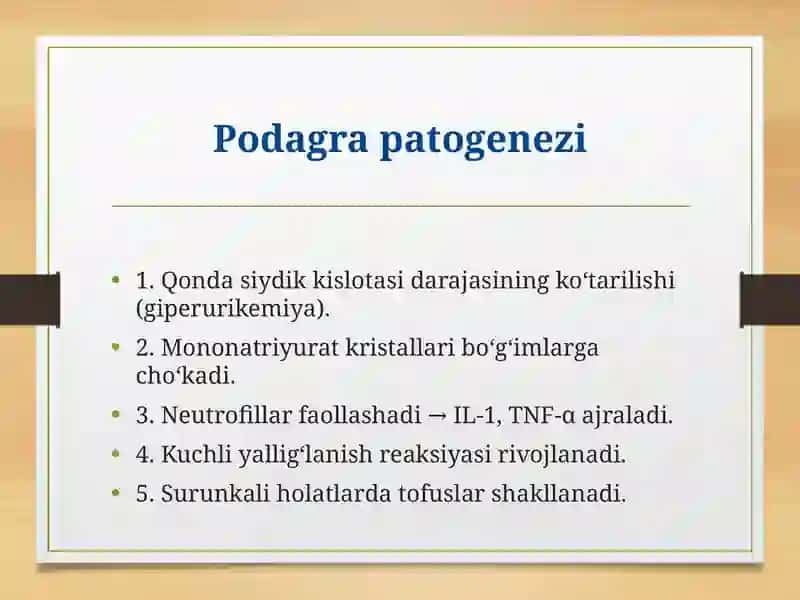 Podagrava Semizlikni Bartaraf Etuvchi Dori Vositalari 4