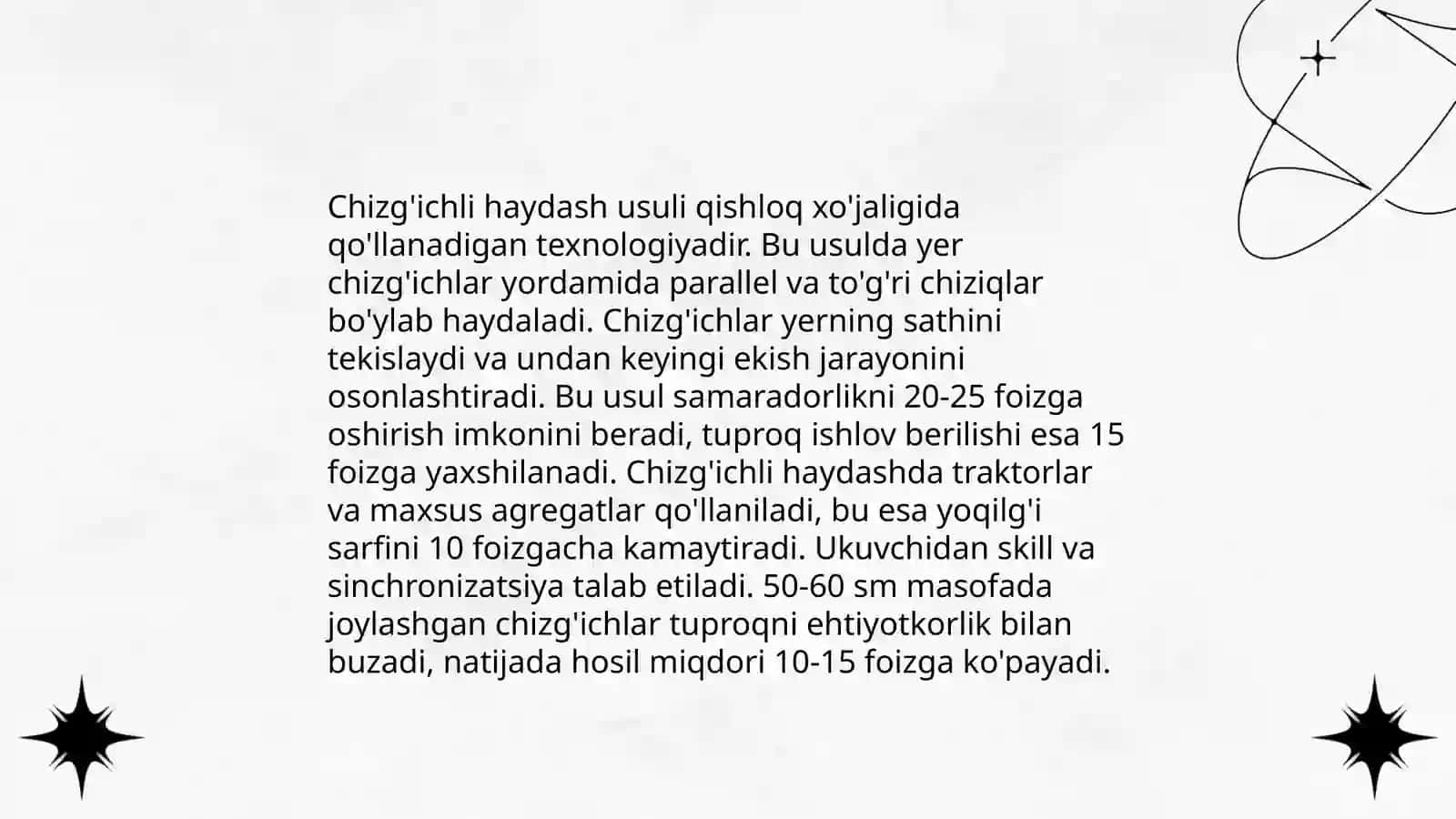Lalmikor yerlarni haydash usullari 4