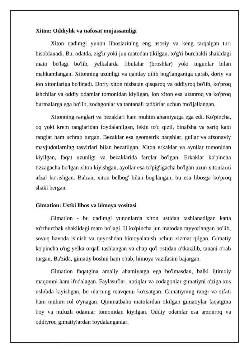 Qadimgi Yunoniston liboslar 4
