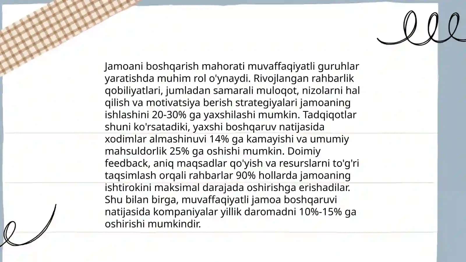 Rahbar faoliyatida zarur biladigan muhim sifatlarni aniqlash karera turlari va bosqichlari 4