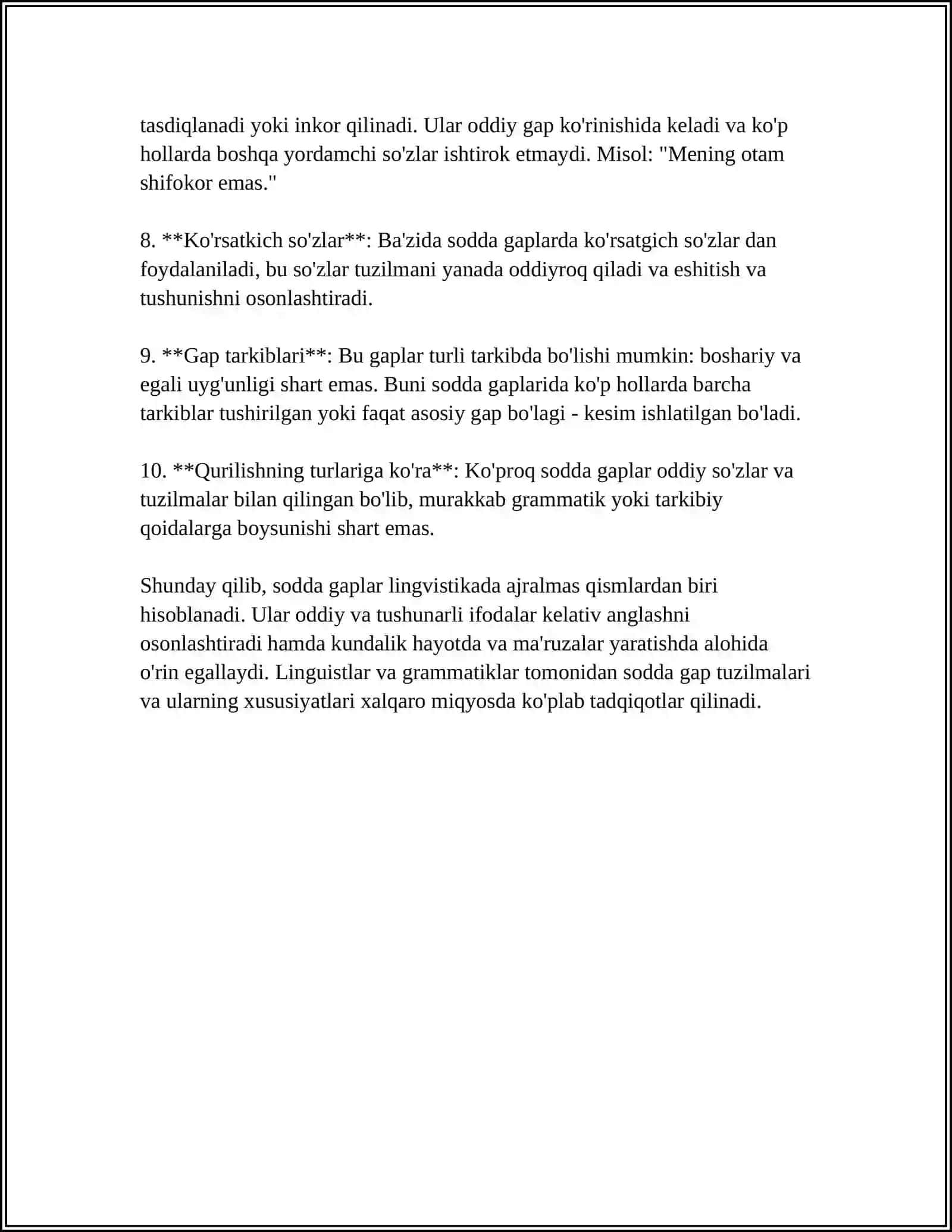 SODDA GAPNING LISONIY-SINTAKTIK QOLIPI 4