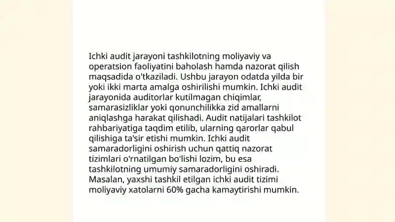 Ichki audit 4