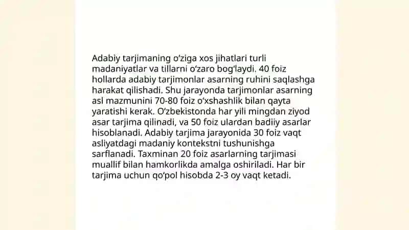 Tarjimonlikning tarixiy taraqqiyoti 4