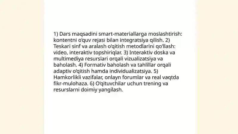 Smart-elektron o‘quv qo‘llanmalaridan ta’lim jarayonida qo‘llash 4