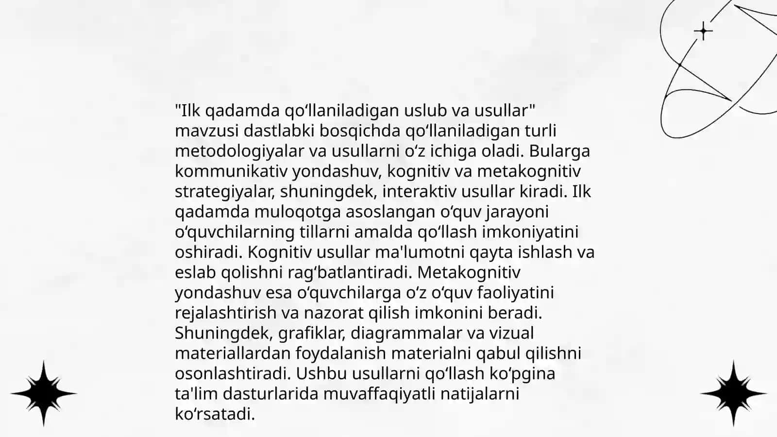 "Ilk qadam" davlat o'quv dasturi 4