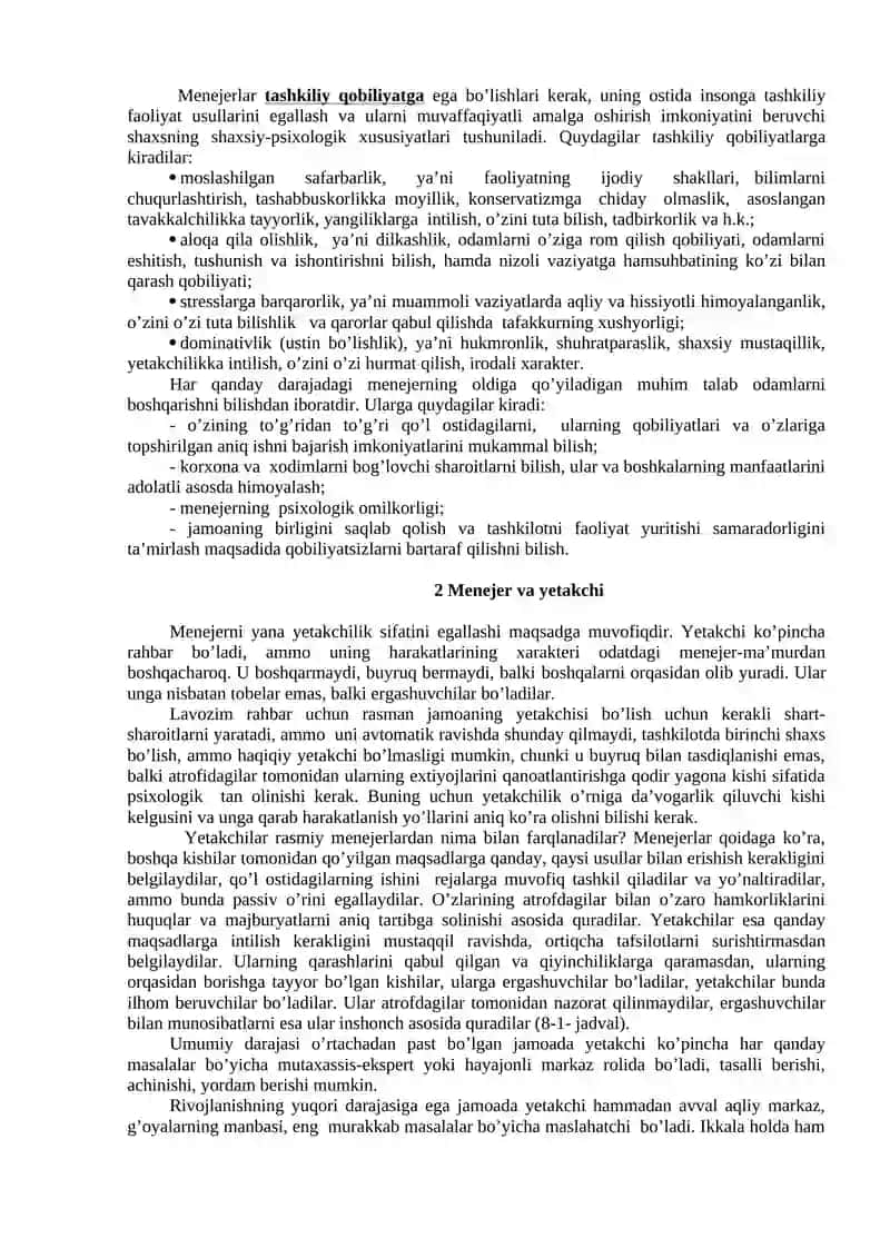 Zamonaviy Menejer 4