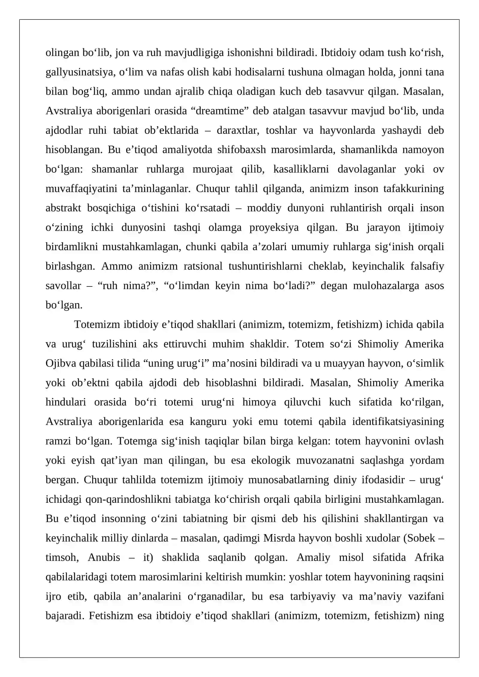 Diniy dunyoqarashning shakllanishi va uning falsafa bilan munosabati 4